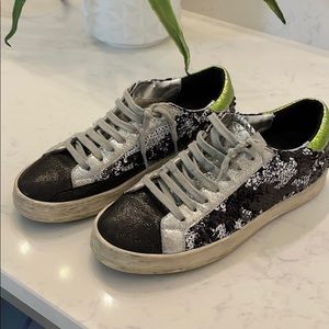 P448 Sequin sneakers